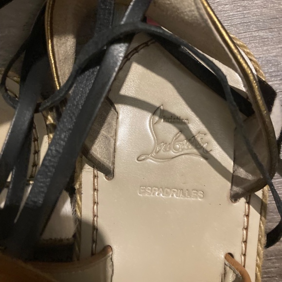 Authentic Christian louboutin strappy gladiator sandals - Picture 3 of 4